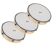 XDrum HTM-12K 12" Tamburo a Mano con Pelle in Plastica Set da 3, 5 cm)
