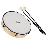 XDrum HTM-12K Tamburo a Mano con Set di Bacchette, Diametro: 12" (30