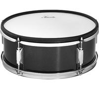 XDrum MP-14 Snare Drum Mesh Pad 14"x5,5" legno, doppia pelle mesh, trigger 2 zone per pelle e cerchio, protezione bacchette in gomma, superficie laminata, Black Sparkle.