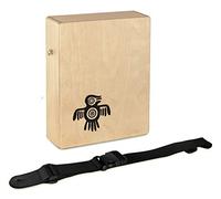 XDrum Street Cajon Peruana Birch (Cajon da viaggio per l’esterno, battente da 3 mm, tunnel bass reflex, incl. tracolla)