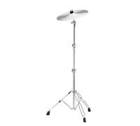 XDrum Supporto Piatti Pro, Regolabile in altezza da circa 60 a 120 cm | Sistema Memory Lock, Doppio rinforzo, Viti a farfalla ergonomiche, Consegna senza piatti, Supporto Piatti Dritto