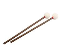 XDrum TB48 Coppia di Bacchette per Timpano (Manico in Bambù, Testa in Feltro 48 mm, Lunghezza: 39,5 cm)