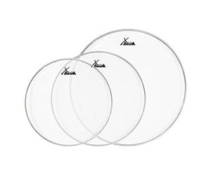 XDrum Transparent SET 12" 13" 16", 16", suono aperto e ricco di attacco