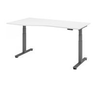 XDSM 18 G | Scrivania - Bianco 180x100 regolabile in altezza elettrico