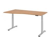XDSM 18 S | Scrivania 180x100 regolabile in altezza elettrico Noce