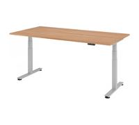 XDSM 2E S | Scrivania - 200x100 Noce regolabile in altezza elettrico