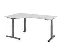 XDSM 82 G | Scrivania - Grigio 200x120 regolabile in altezza elettrico