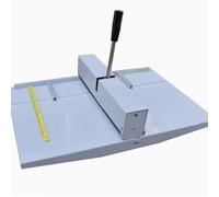 XDTKJDZ Piccola Cordonatrice Manuale, Cordonatrice Portatile da Tavolo in Metallo A4, Taglio con Linea di Strappo per Invito Adatta, Cordonatura con Linea Tratteggiata