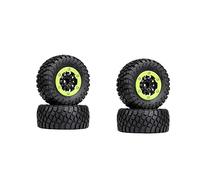 XEBRAD 110mm RC Car Beadlock Pneumatici in Gomma Cerchioni Set 1/10 Short Course Truck, for ARRMA, SENTON 4X4 550 Mega, for XLH, 9125, for, for Traxxas, Slash Pneumatico per Auto RC(AX-4008G)