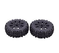 XEBRAD 2 Pezzi 17mm Hex e 120mm Ruote Pneumatici 1/8 off-Road Car Buggy Redcat Team, for LOSI, for VRX, for HPI, for Kyosho, for HSP, for Carson, for Hobao, Pneumatico per Auto RC