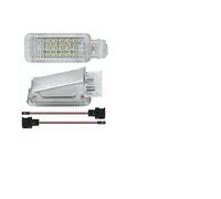 XEBRAD 2xFor, for Audi, A2 A3 A4 A5 A6 A8 Q5 TT RGB LED Auto Umore Luce ambientale Porta Cortesia Tronco Bagagli Vano piedi Vano portaoggetti Lampada atmosfera luce vano piedi auto(Only Blue)