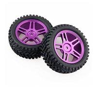 XEBRAD 4 Pezzi, for HSP, Pneumatici da Rally 1:16 con Forte aderenza, Pneumatici da Rally 1:10, Cerchi in Lega di Alluminio, 94123, for Fiori di ciliegio Pneumatico per Auto RC(106P-7004)