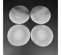 XEBRAD Accessori, for Mercedes-Benz, Classe C w204 c180 c200 Car Interior Door Audio Altoparlante Altoparlante Trim Cover Stiker Car-Styling Rivestimento per altoparlanti auto(4 PC)