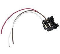 XEBRAD Adattatore for cablaggio lampadina fari anabbaglianti H7 da 2 pezzi, Ford, for Focus, MK2, cavo nero lungo 20 cm, for una connessione sicura Adattatore per lampadina del faro