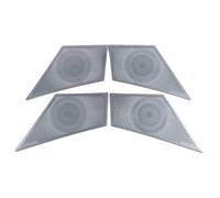 XEBRAD Adesivo copertura altoparlante o, for, A3 2020 2021 Altoparlante o for auto Copertura altoparlante for portiera Accessori interni Rivestimento per altoparlanti auto(Sliver-01)