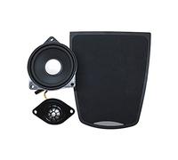 XEBRAD Auto Anteriore Midrange Altoparlante Tweeter HI-FI Musica Stereo Centro Cruscotto Altoparlante Copertura Trim, for BMW, F10 F11 Rivestimento per altoparlanti auto(3pcs)