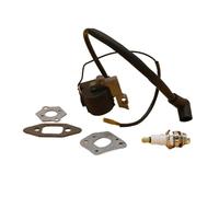 XEBRAD Bobina di accensione Magneto Carburatore Guarnizioni di aspirazione Pezzi di Ricambio for motoseghe a Benzina, for Partner, 350 351 370 371 390 420 440 Kit carburatore a 2 Tempi