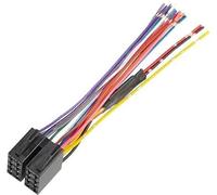 XEBRAD Cablaggio ISO stereo for retromarcia auto con resistori integrati, for, for VOLVO, for, for, 1998-2018 Protegge la batteria dei veicoli Installa radio Pioneer JVC Kenwood Sony Cavo spina a 1