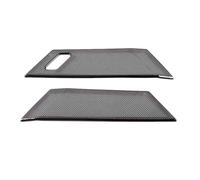 XEBRAD Car Audio Altoparlante Copertura Trim Porta Altoparlante Copertura Trim Accessori Auto interni, for Mazda, CX-30 CX 30 CX30 2020 Rivestimento per altoparlanti auto(Black-01)