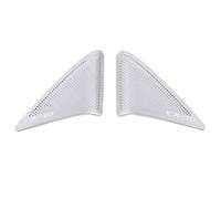 XEBRAD Car Audio Altoparlante Copertura Trim Porta Altoparlante Copertura Trim Accessori Auto interni, for Mazda, CX-30 CX 30 CX30 2020 Rivestimento per altoparlanti auto(Matte Sliver-02)
