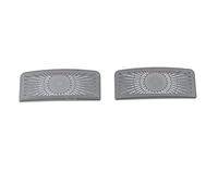 XEBRAD Car Door Audio Copertura dell'altoparlante Altoparlante Trim Telaio Adesivo Accessori interni in acciaio, for Range Rover, Sport L494 2013-2021 Rivestimento per altoparlanti auto(Roof Black)