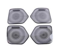 XEBRAD Car Styling Audio Altoparlante Auto Altoparlante Decorazione Coperture Adesivi, for Lincoln, Corsair 2018-2020 Accessori interni Rivestimento per altoparlanti auto(Schwarz)