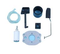 XEBRAD Collettore di aspirazione Guarnizione carburatore, for Husqvarna, 137 141 142 136 36 41 E/Le Choke Leva Asta acceleratore Kit Linea Filtro Carburante Manicotto di aspirazione Motosega
