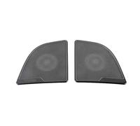 XEBRAD Colonna anteriore Tetto Corno Cappuccio Modello 3 Copertura altoparlante Paillettes decorative, for Tesla, Modello 3 2019 2020 Accessori Rivestimento per altoparlanti auto(Trunk cover Black)