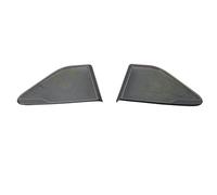 XEBRAD Colonna anteriore Tetto Corno Cappuccio Modello 3 Copertura altoparlante Paillettes decorative, for Tesla, Modello 3 2019 2020 Accessori Rivestimento per altoparlanti auto(Rear door Black)