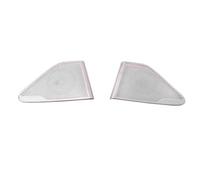 XEBRAD Colonna anteriore Tetto Corno Cappuccio Modello 3 Copertura altoparlante Paillettes decorative, for Tesla, Modello 3 2019 2020 Accessori Rivestimento per altoparlanti auto(Rear door Sliver)