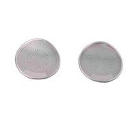 XEBRAD Colonna anteriore Tetto Corno Cappuccio Modello 3 Copertura altoparlante Paillettes decorative, for Tesla, Modello 3 2019 2020 Accessori Rivestimento per altoparlanti auto(Front roof Sliver)