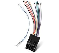 XEBRAD Connettore cablaggio radio ISO 16 pin for auto, for International Semi Freightliner Colombia Peterbilt Mack Kenworth Truck Adattatore 16 pin Installa lettore CD stereo Pioneer Kenwood Cavo adat