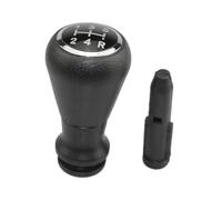 XEBRAD Coperchio leva pomello cambio auto, for Peugeot, 106 206 306 406 107 207 307 407 308, for Citroen, C1 C3 C4 Leva penna adattatore pomello cambio Copertura cuffia cambio(BLACK A)
