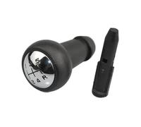 XEBRAD Coperchio leva pomello cambio auto, for Peugeot, 106 206 306 406 107 207 307 407 308, for Citroen, C1 C3 C4 Leva penna adattatore pomello cambio Copertura cuffia cambio(BLACK B)