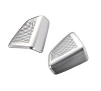 XEBRAD Copertura tweeter Alti Altoparlante audio Trim alto, for gamma, Clacson Porta anteriore Adesivo Twitter alti Suono migliore, for BMW, Serie F15 X5 Rivestimento per altoparlanti auto