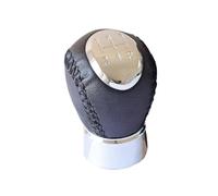 XEBRAD Copri leva pomello cambio 5/6 velocità, for Mazda6 2002-2007 Ghetta avvio in pelle Car Styling Pallamano Manuale Copertura cuffia cambio(BLACK 5 Speed)