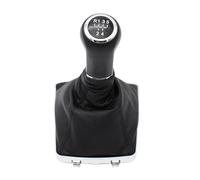 XEBRAD Copri pomello cambio auto a 5/6 velocità, for Opel, Vauxhall, Astra III H 2005-2009 Cuffia con leva leva Copertura cuffia cambio(BLACK 5 speed)