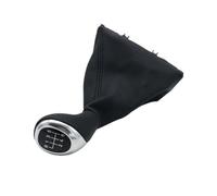 XEBRAD Copri pomello cambio manuale 5/6 velocità, for, F30 F31 F32 F33 F34 F35 F36 Car Styling Leva cambio Ghetta Boot Collare Copertura cuffia cambio(BLACK 6 Speed)