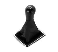 XEBRAD Custodia protettiva for leva del pomello del cambio, for Ford, for Focus, 2, for Mondeo, MK2 2005-2008 Car Styling Gaitor Shifter Copertura cuffia cambio(BLACK Black)