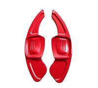 XEBRAD Estensione del volante a paletta for auto Cambio marcia 2p, for Volkswagen, for VW, for, lega di alluminio 2017-2019 Leva del cambio al volante(Rot)