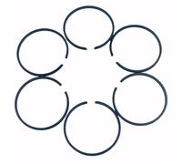 XEBRAD Fasce Elastiche pistone 49mm x 1,5mm, for Dolmar, PS 6800i, for OLEO Mac, 261 Motosega Motore Moto Cilindro Parti di Riparazione 1,5mm Spessore Anello del pistone della Motosega(6 PCS)