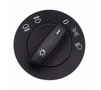 XEBRAD Fendinebbia con interruttore alzacristallo elettrico | per Volkswagen, per Jetta Mk5, per Golf, 5 6, for , per Passat, B6 per CC, per Caddy, per Touran(White)