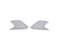 XEBRAD For BMW, Serie 3 G20 2020 2021 2022 LHD Auto Cruscotto Altoparlante Copertura Trim Cruscotto Uscita Aria Vent Copertura Trim Telaio adesivo Rivestimento per altoparlanti auto(Silvery-01)