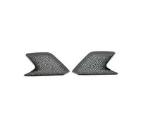 XEBRAD For BMW, Serie 3 G20 2020 2021 2022 LHD Auto Cruscotto Altoparlante Copertura Trim Cruscotto Uscita Aria Vent Copertura Trim Telaio adesivo Rivestimento per altoparlanti auto(Black-01)