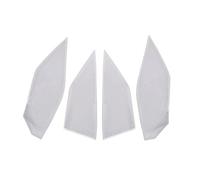 XEBRAD For BMW, Serie 3 G20 2020 2021 2022 LHD Auto Cruscotto Altoparlante Copertura Trim Cruscotto Uscita Aria Vent Copertura Trim Telaio adesivo Rivestimento per altoparlanti auto(Silvery)