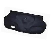 XEBRAD For Mazda, 3, for Mazda,3, for Axela BM BN BY 2014-2018 Cofano Motore Isolamento Insonorizzato Calore Cotone Fodera Copertura Bagagliaio Tappetino Scudo termico del motore(BLACK Trunk Cover)