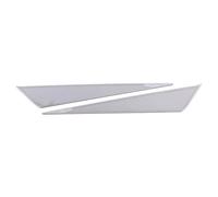 XEBRAD For Porsche, 718 Boxster Cayman 2018-2022 Porta di controllo centrale Audio Altoparlante Suono Copertura altoparlante cromata Cornice decorativa Rivestimento per altoparlanti auto(Silver)