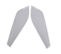 XEBRAD For Porsche, 718 Boxster Cayman 2018-2022 Porta di controllo centrale Audio Altoparlante Suono Copertura altoparlante cromata Cornice decorativa Rivestimento per altoparlanti auto(Silver-01)