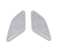 XEBRAD For Skoda, for Karoq, 2018 2019 2020 Auto-styling in acciaio inox Car Door Audio Altoparlante Copertura Decorativa Trim adesivo 3D Rivestimento per altoparlanti auto(Sliver-02)