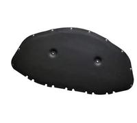 XEBRAD For Skoda, for Octavia, Mk4 NX 2020 2021 2022 2023 2024 Tappetino isolante termico e acustico for cofano anteriore del motore Scudo termico del motore(Schwarz)